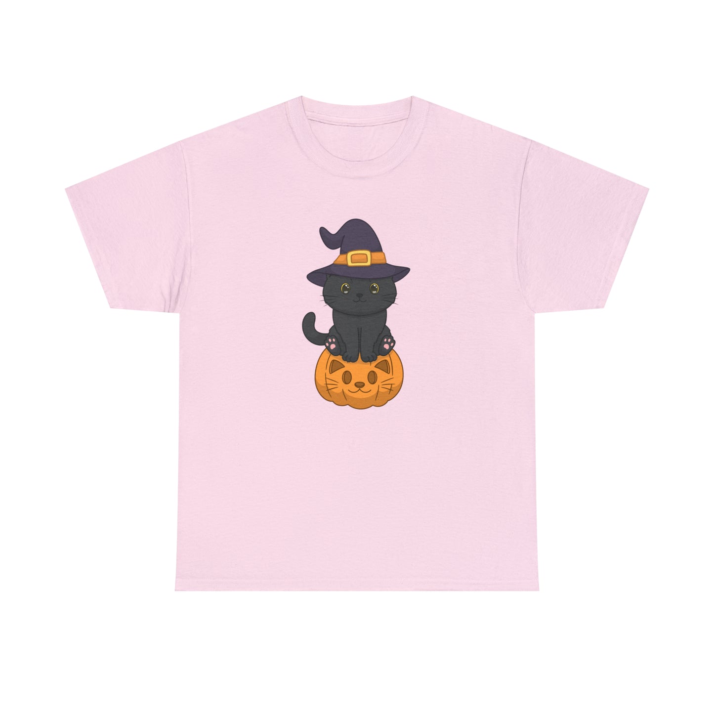 Unisex "Purrfectly Spooky Pumpkin" Tee