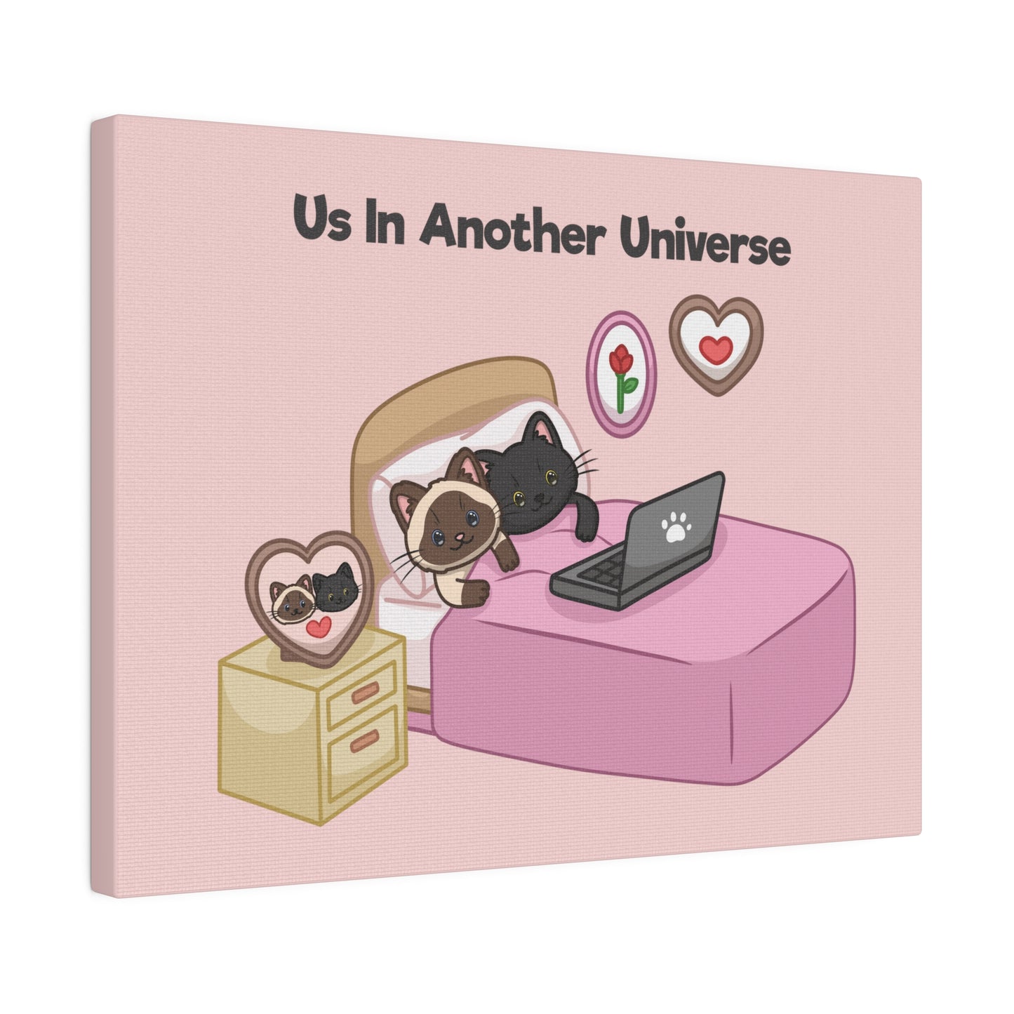 Matte "Us In Another Universe" Canvas