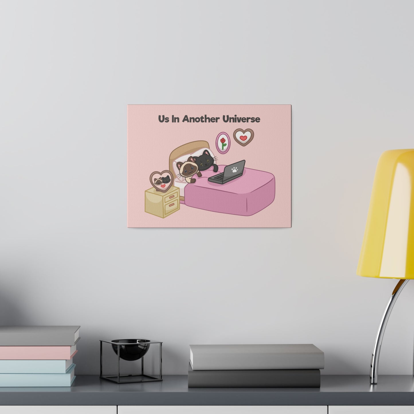 Matte "Us In Another Universe" Canvas