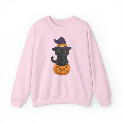 Unisex "Purrfectly Spooky Pumpkin" Sweatshirt