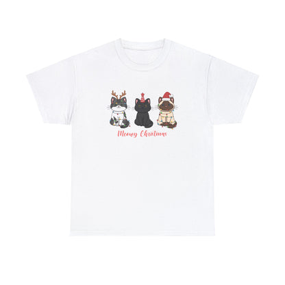 Unisex "Meowy Christmas" Tee