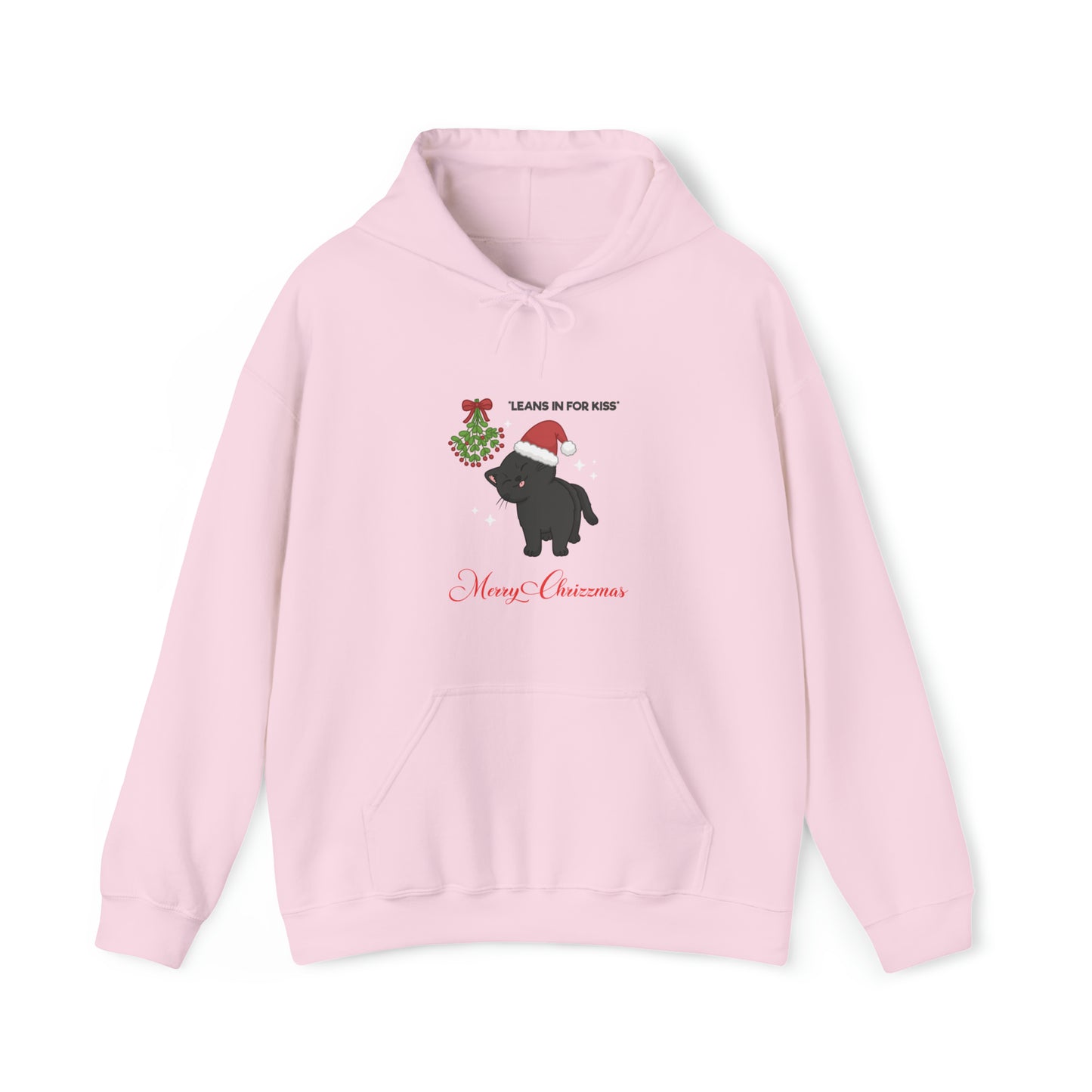 Unisex Mistletoe *Leans In For Kiss* Hoodie