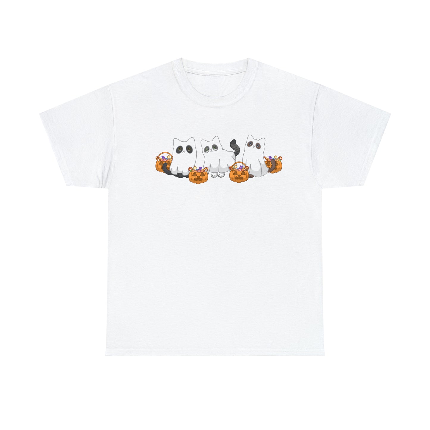 Unisex "S-boo-ky Paws" Tee