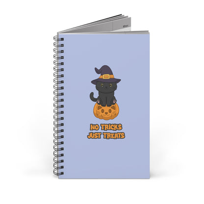 "No Tricks Just Treats" Journal - Purple