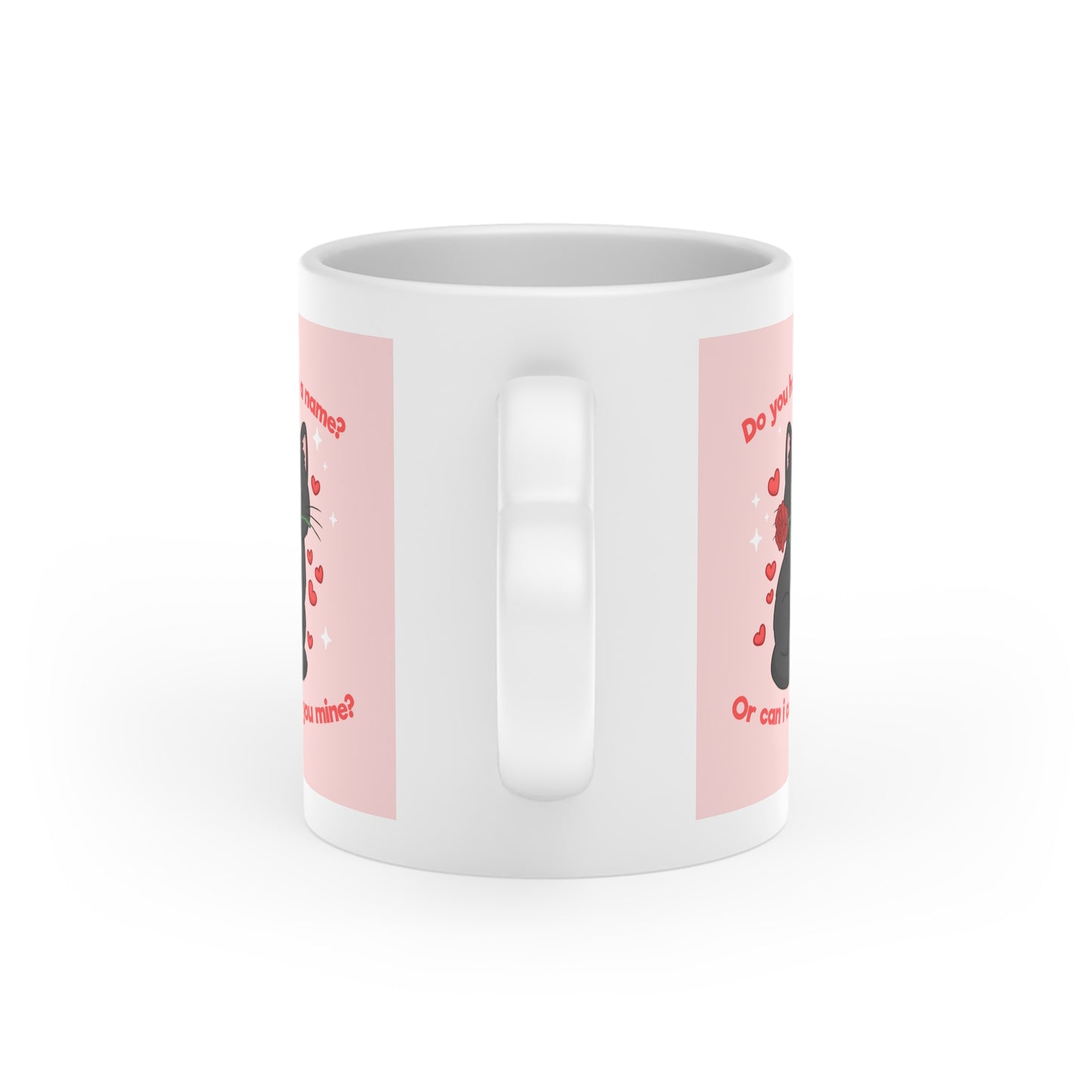 "Valentine Rizz" Heart-Shaped Mug