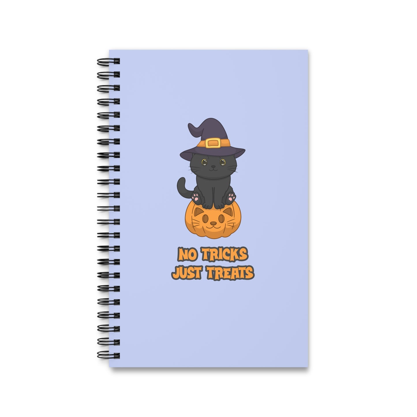 "No Tricks Just Treats" Journal - Purple