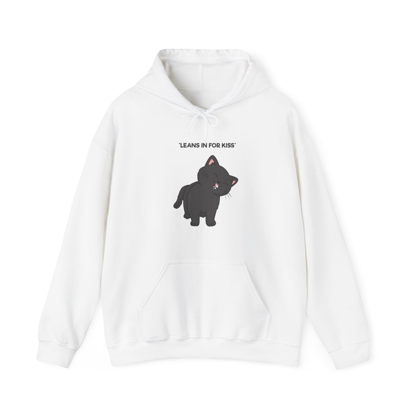 Unisex *Leans In For Kiss* With Milk Hoodie (Inverted)