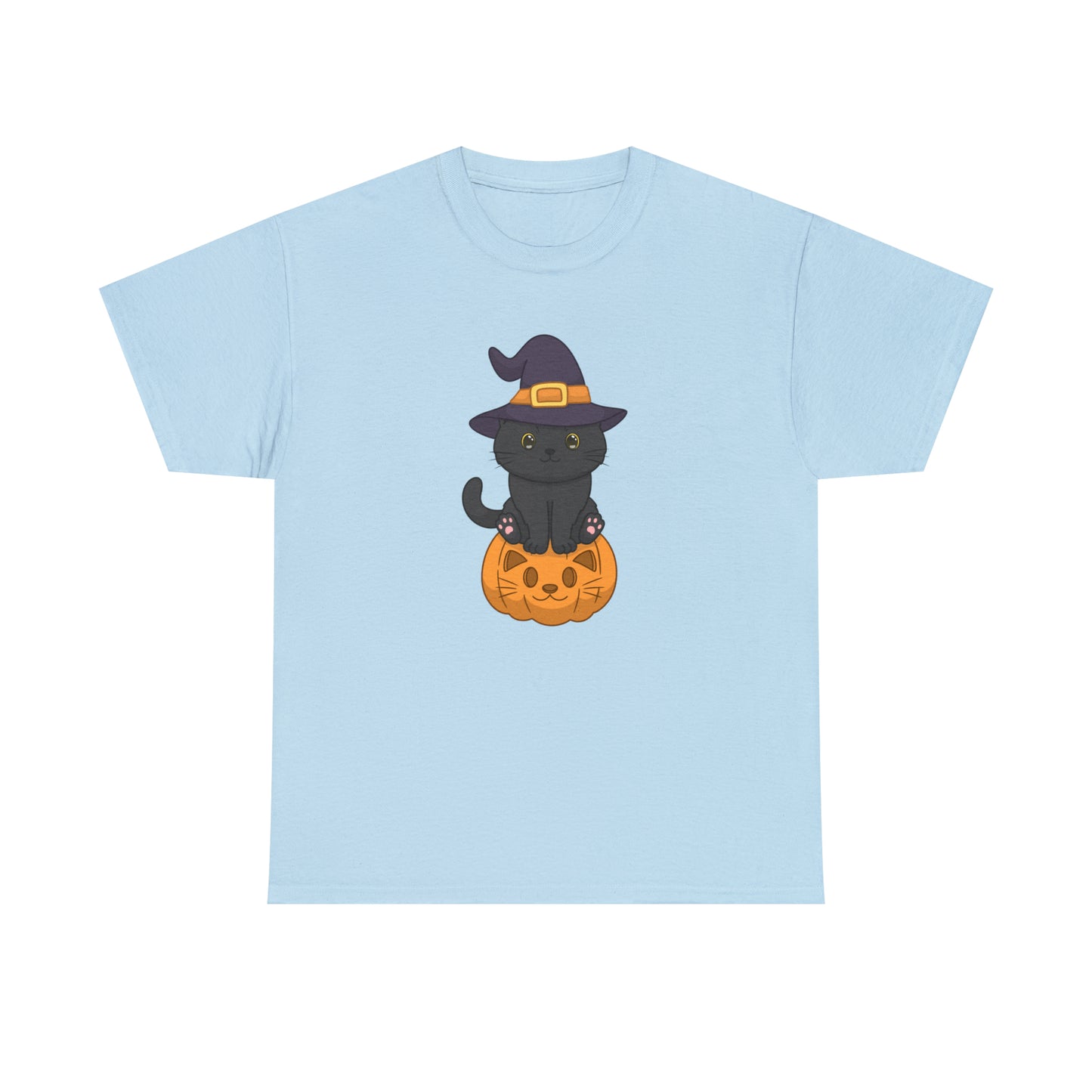 Unisex "Purrfectly Spooky Pumpkin" Tee