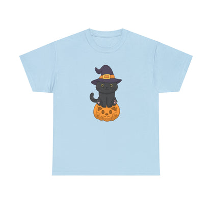 Unisex "Purrfectly Spooky Pumpkin" Tee