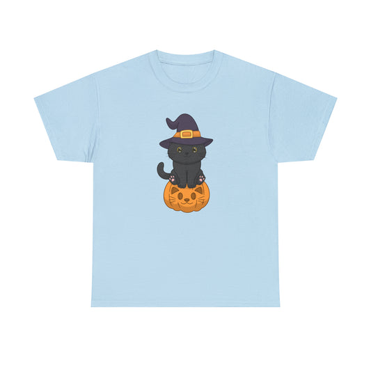 Unisex "Purrfectly Spooky Pumpkin" Tee