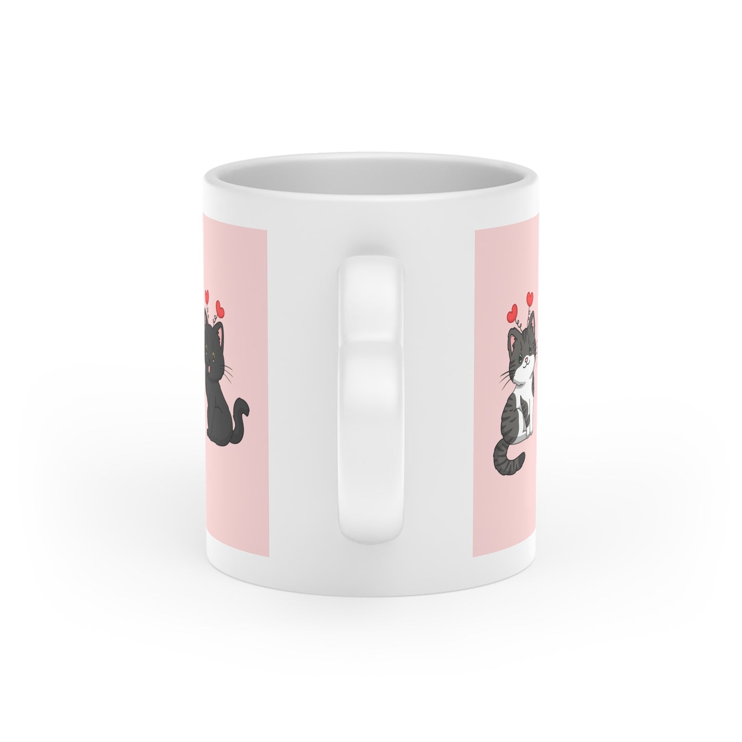 "Lover Boys" Heart-Shaped Mug