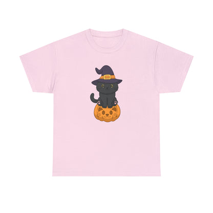 Unisex "Purrfectly Spooky Pumpkin" Tee