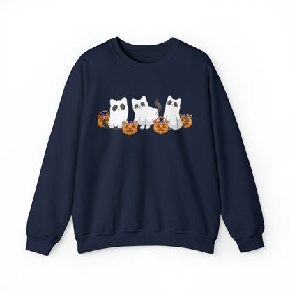 Unisex "S-boo-ky Paws" Sweatshirt