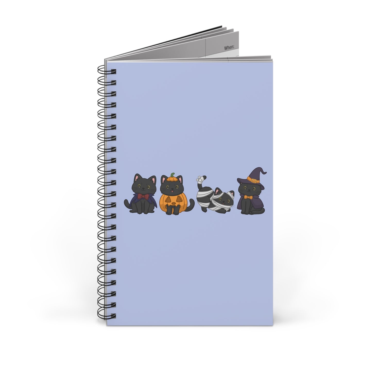 "The Purrfect Disguise" Journal - Purple