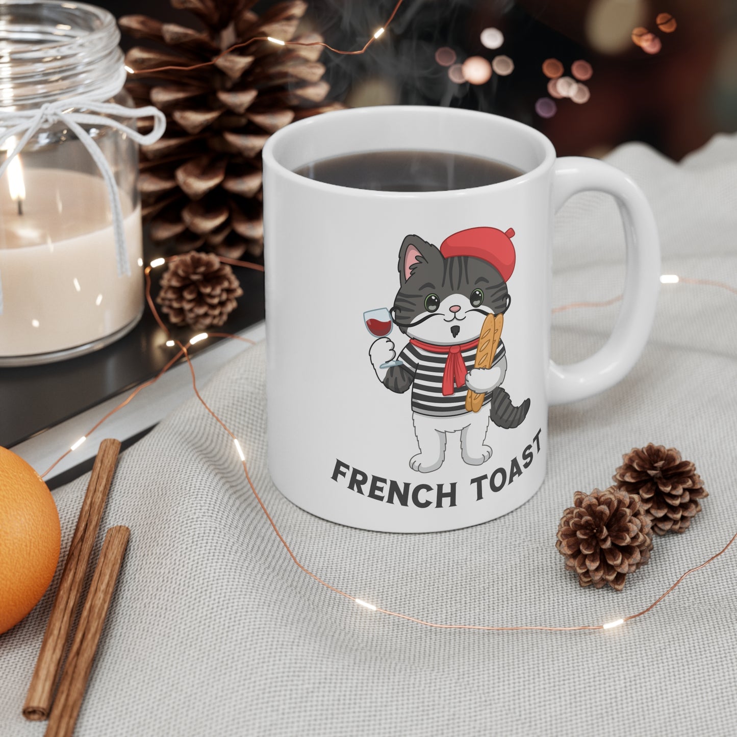 "French Toast" Ceramic Mug