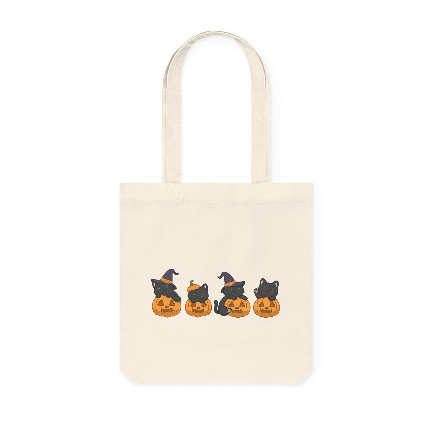 "Pumpkin Patch" Woven Tote Bag