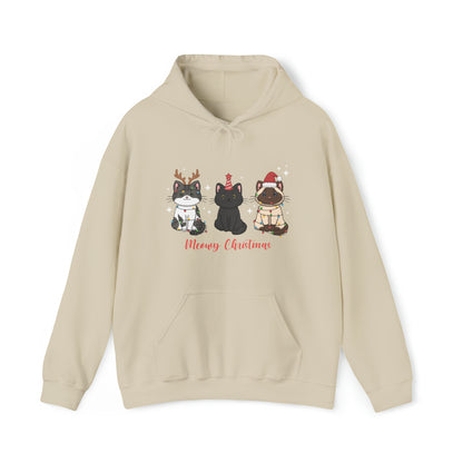 Unisex "Meowy Christmas" Hoodie