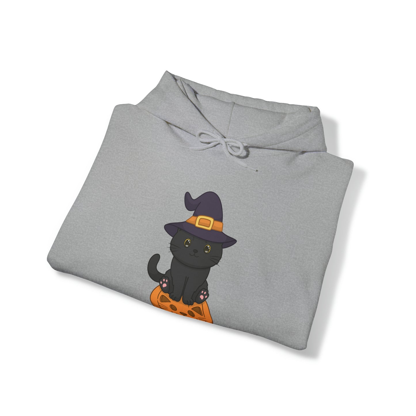 Unisex "Purrfectly Spooky Pumpkin" Hoodie