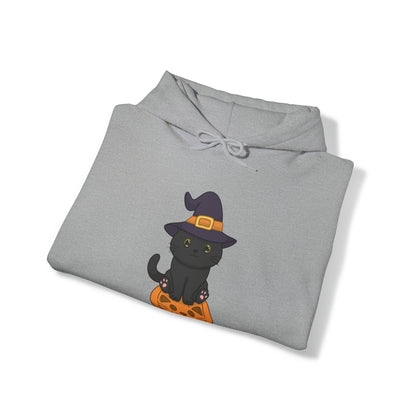 Unisex "Purrfectly Spooky Pumpkin" Hoodie