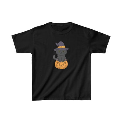 Kids "Purrfectly Spooky Pumpkin" Tee