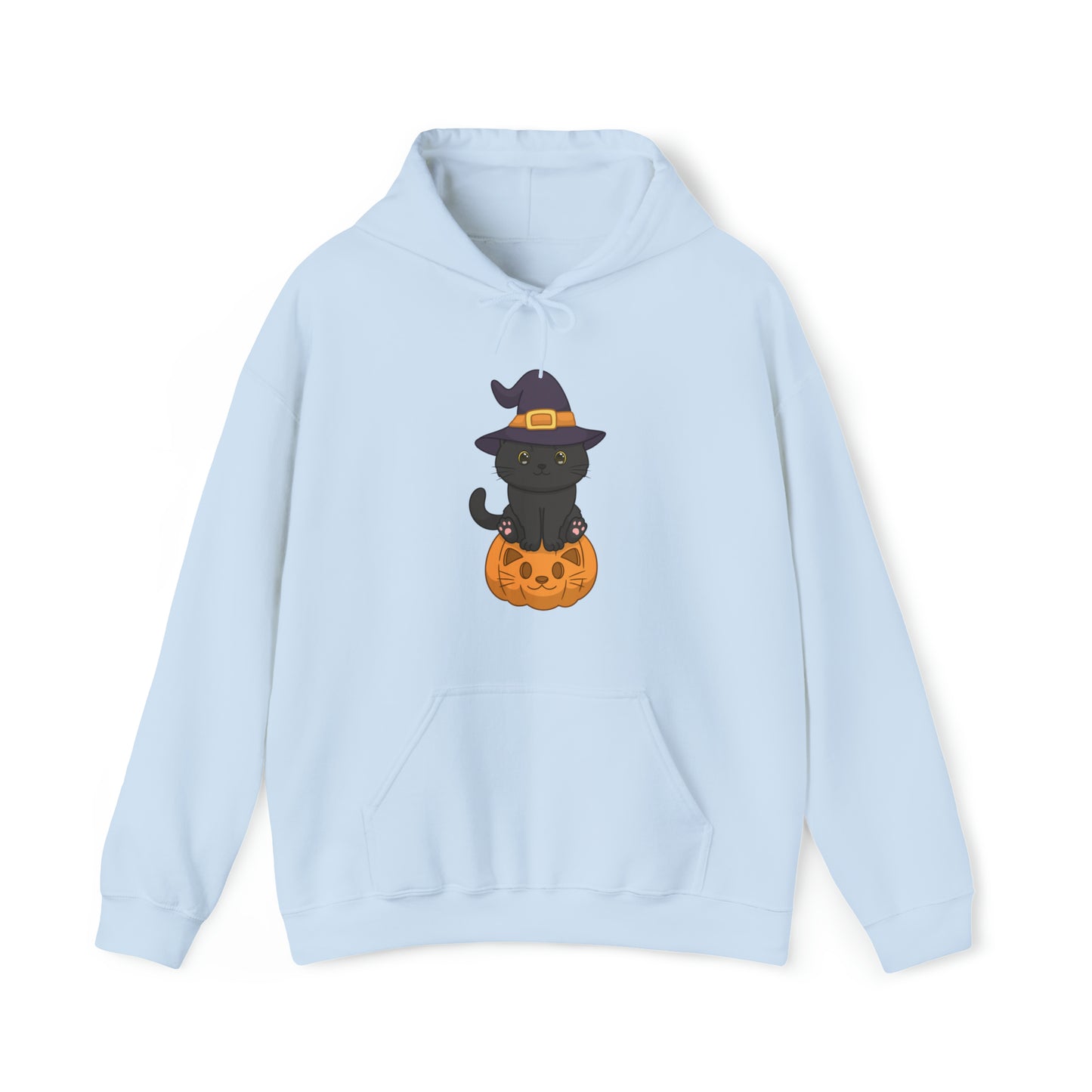 Unisex "Purrfectly Spooky Pumpkin" Hoodie