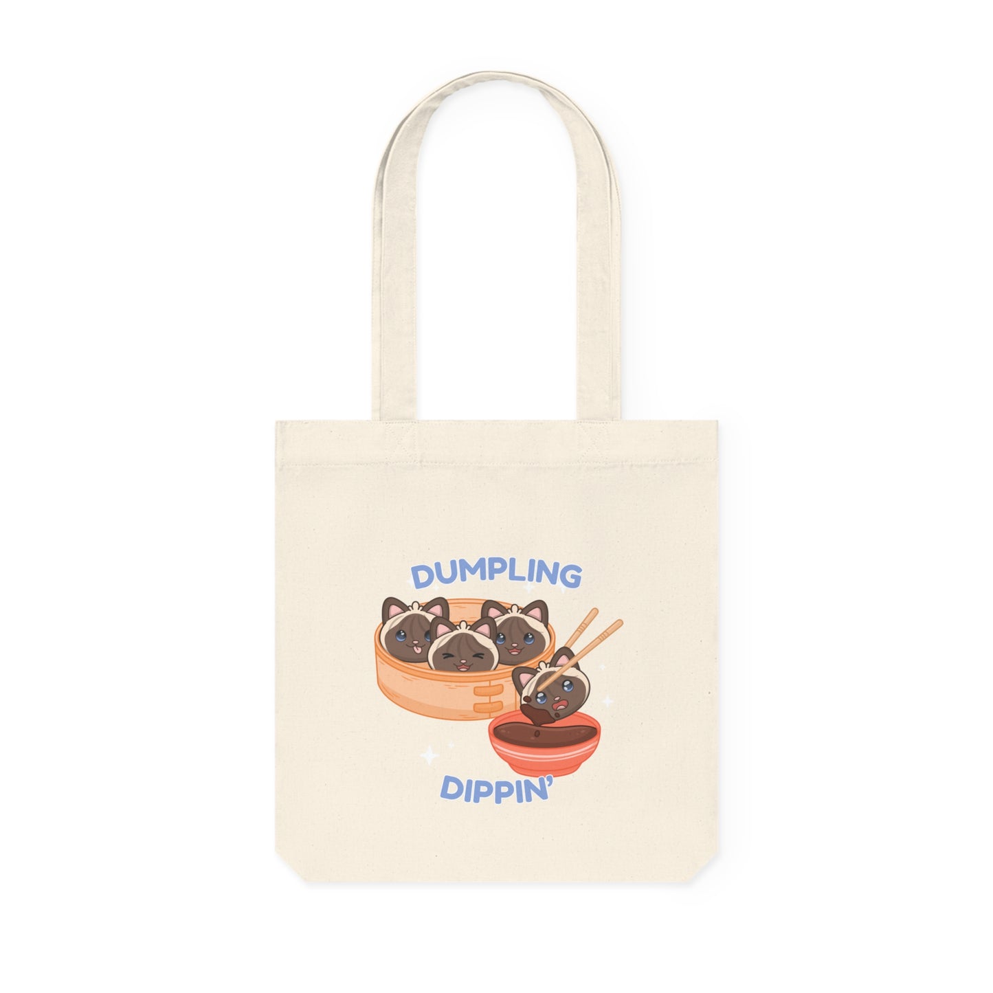 "Dumpling Dippin'" Woven Tote Bag