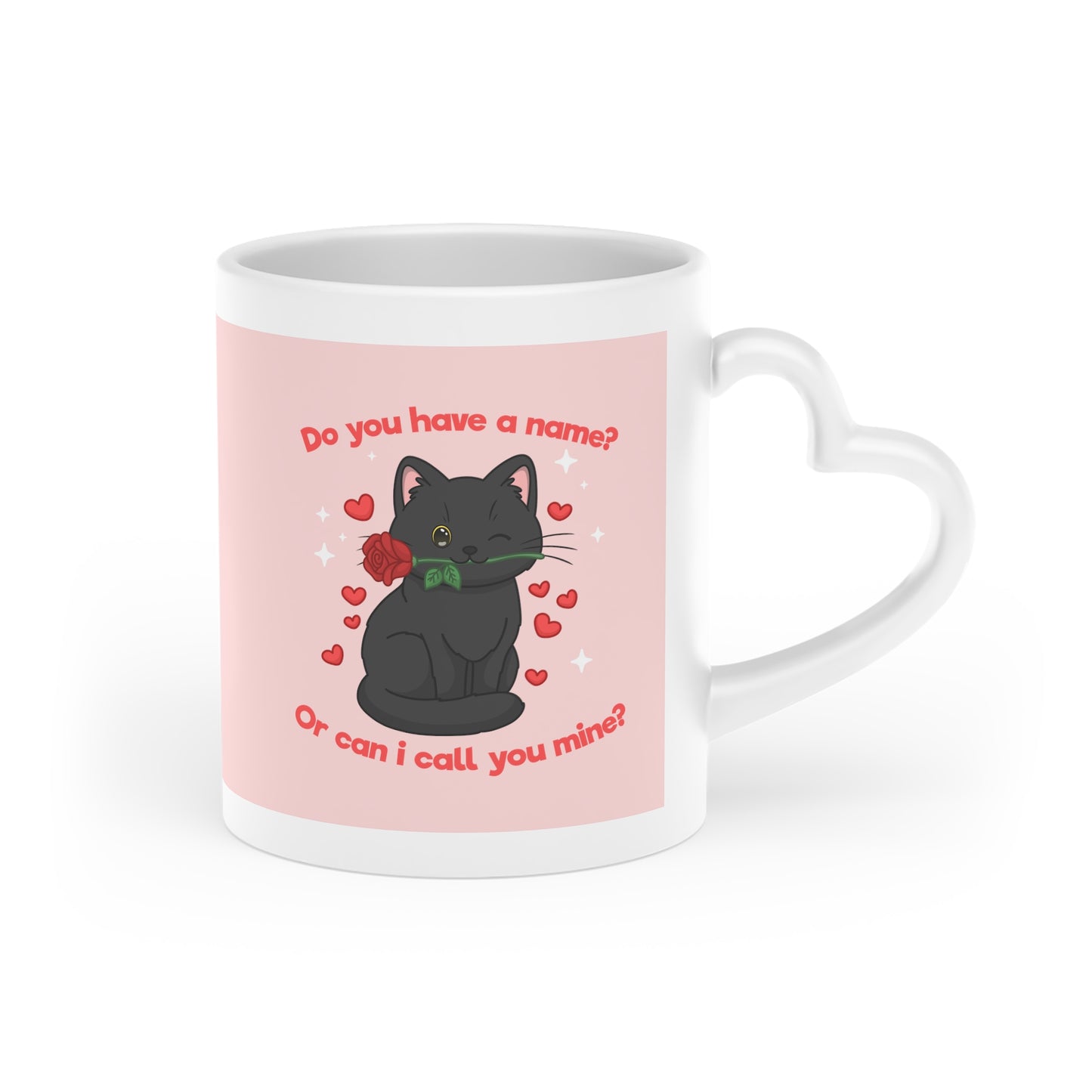 "Valentine Rizz" Heart-Shaped Mug