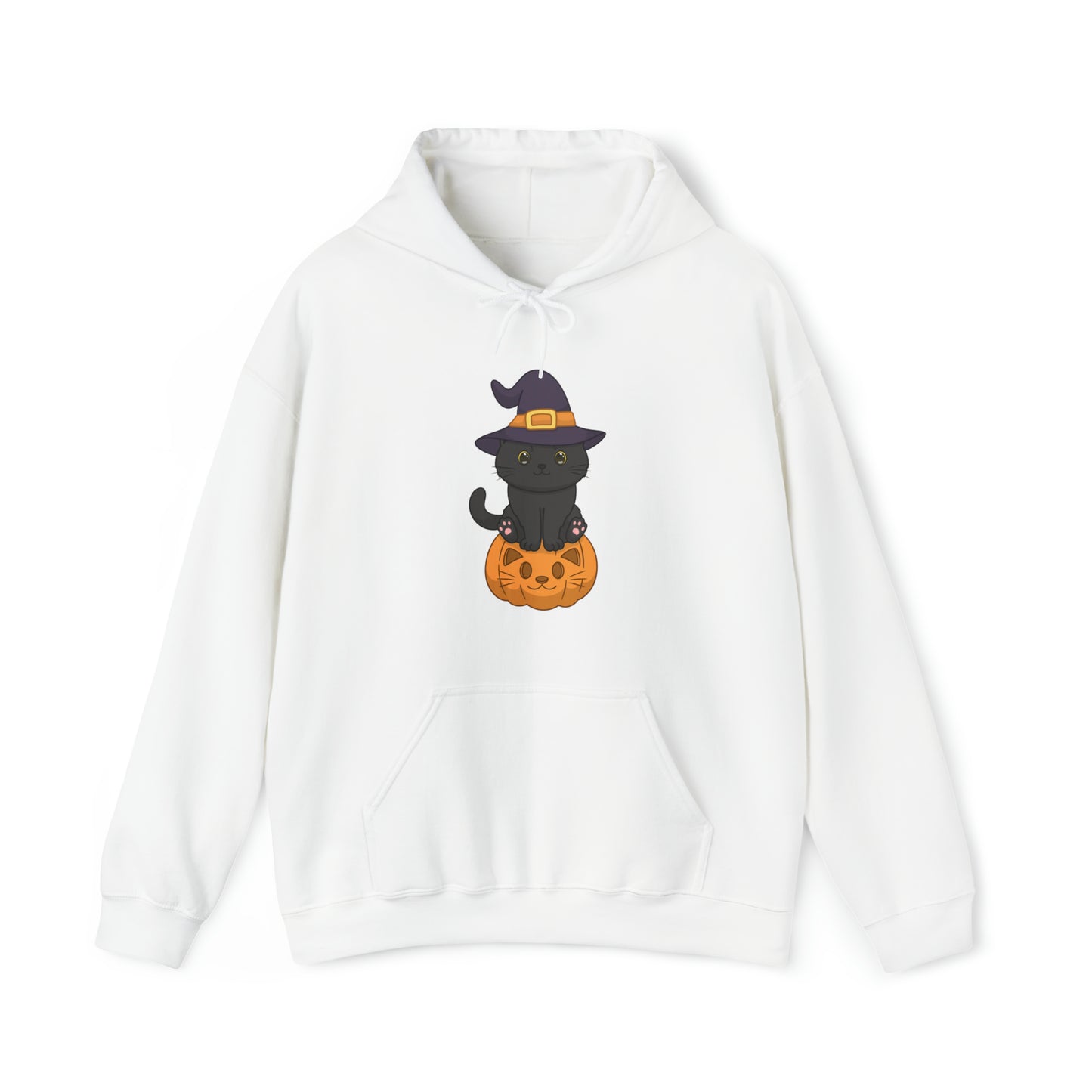 Unisex "Purrfectly Spooky Pumpkin" Hoodie