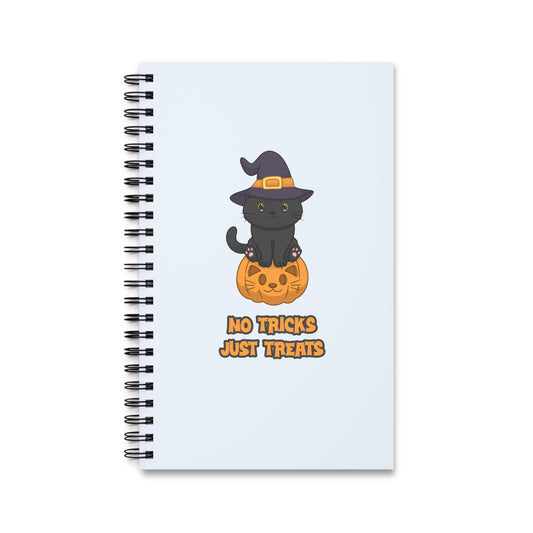 "No Tricks Just Treats" Journal - Blue