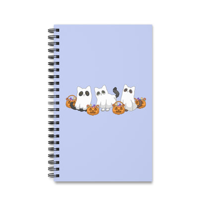 "S-boo-ky Paws" Journal - Purple