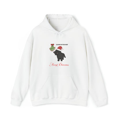 Unisex Mistletoe *Leans In For Kiss* Hoodie