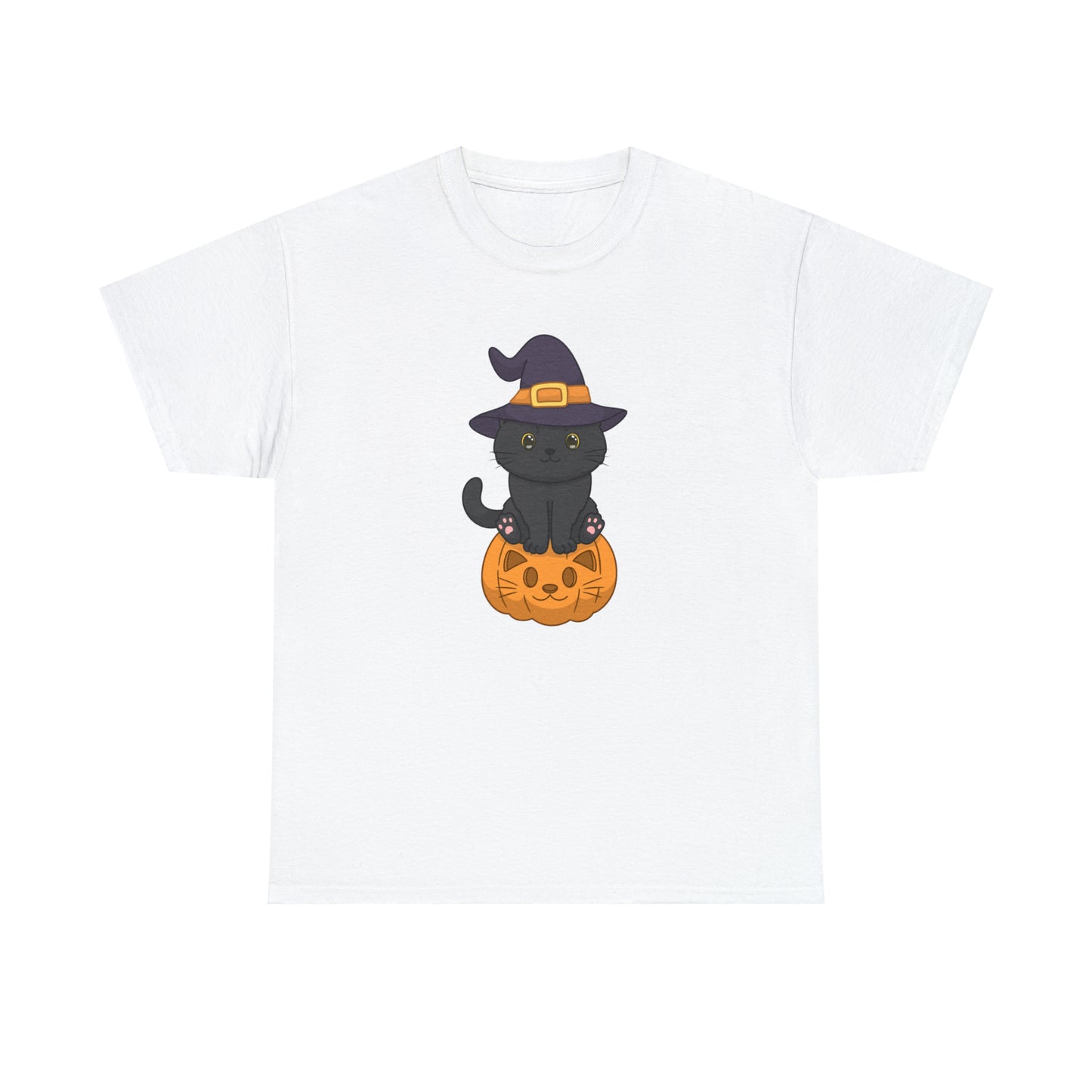 Unisex "Purrfectly Spooky Pumpkin" Tee