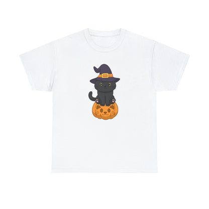 Unisex "Purrfectly Spooky Pumpkin" Tee