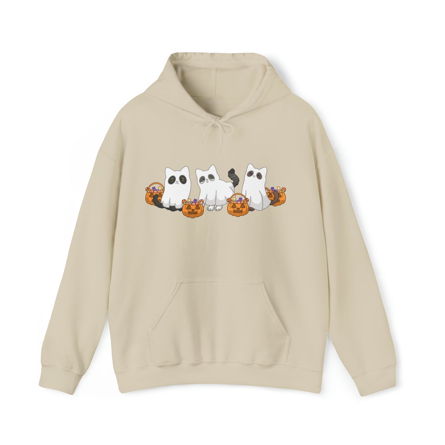 Unisex "S-boo-ky Paws" Hoodie