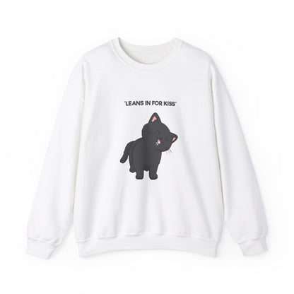 Unisex *Leans In For Kiss* With Milk Sweatshirt (Inverted)