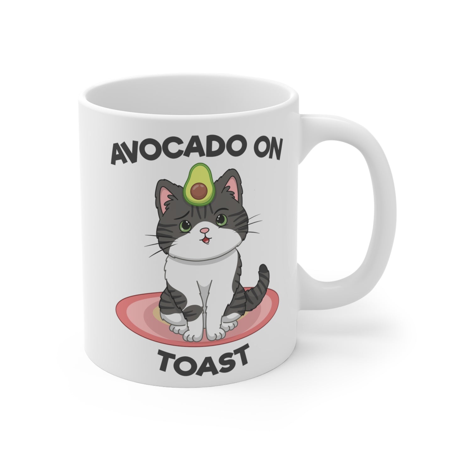 "Avocado on Toast" Ceramic Mug