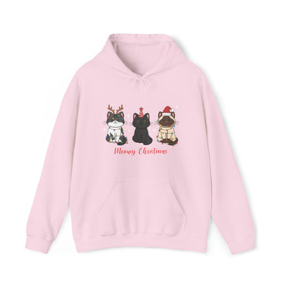 Unisex "Meowy Christmas" Hoodie