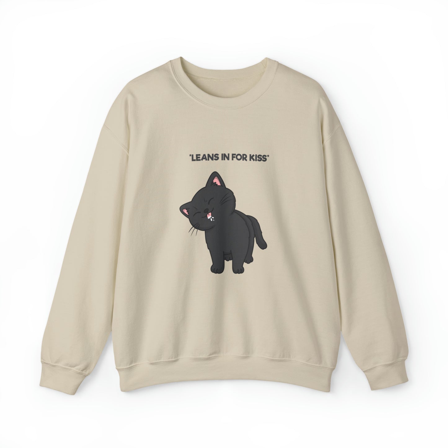 Unisex *Leans In For Kiss* With Milk Sweatshirt