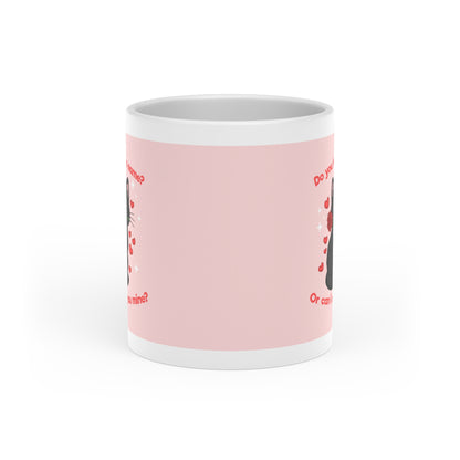 "Valentine Rizz" Heart-Shaped Mug