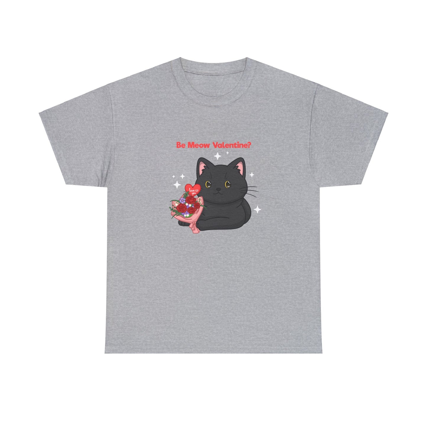 Unisex "Be Meow Valentine?" Tee