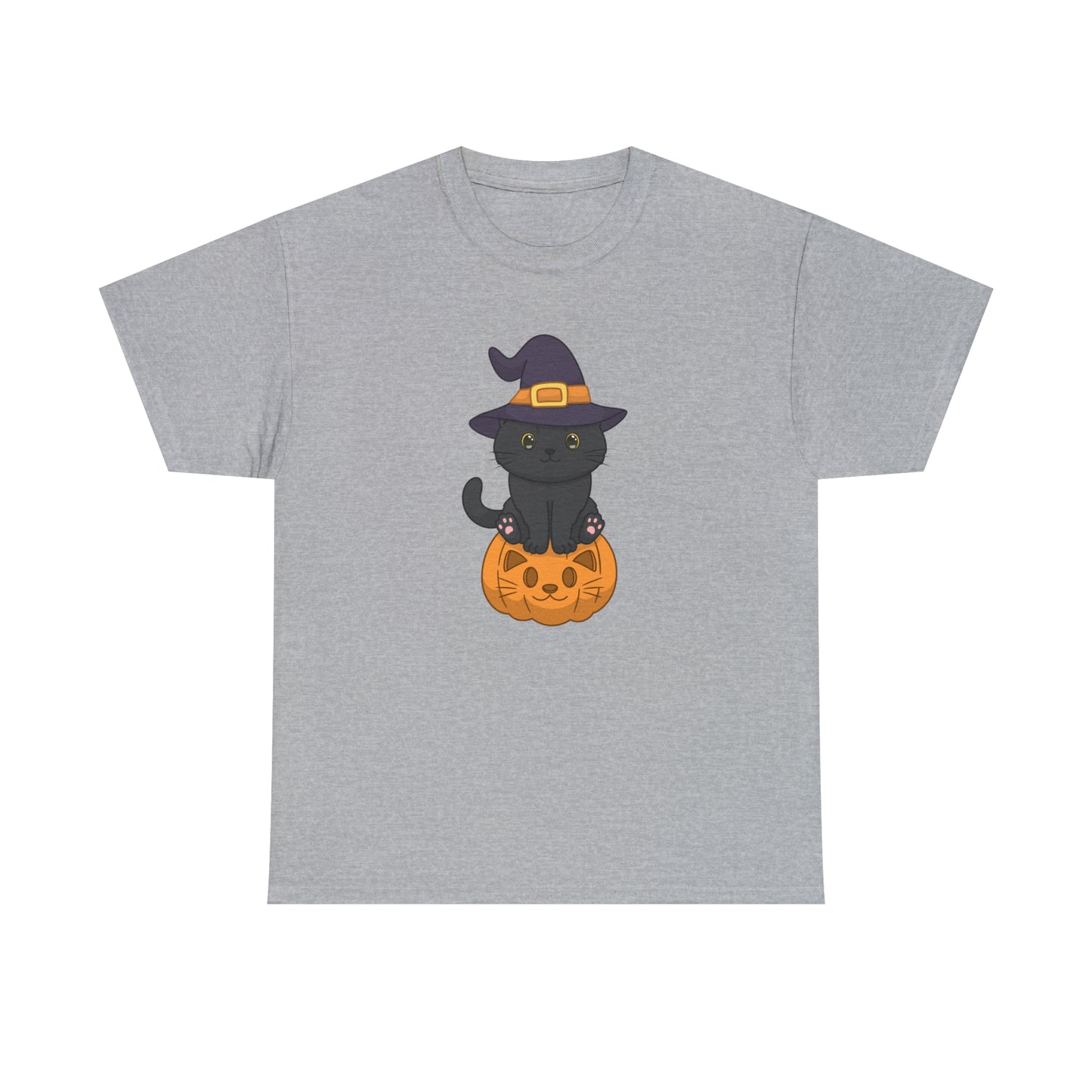 Unisex "Purrfectly Spooky Pumpkin" Tee