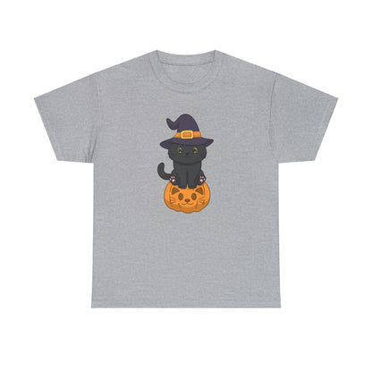 Unisex "Purrfectly Spooky Pumpkin" Tee