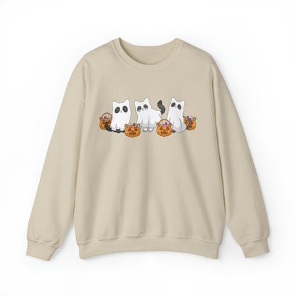 Unisex "S-boo-ky Paws" Sweatshirt