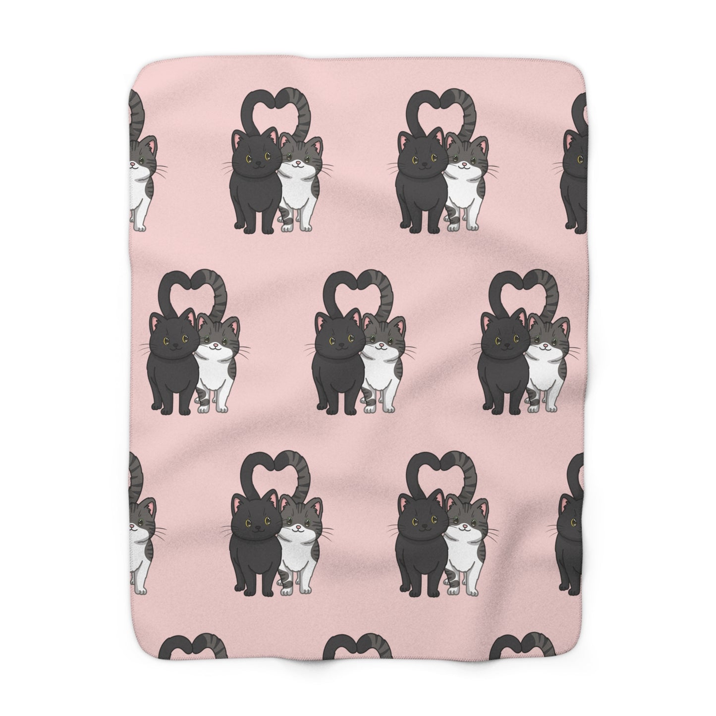 "I <3 You" Sherpa Fleece Blanket