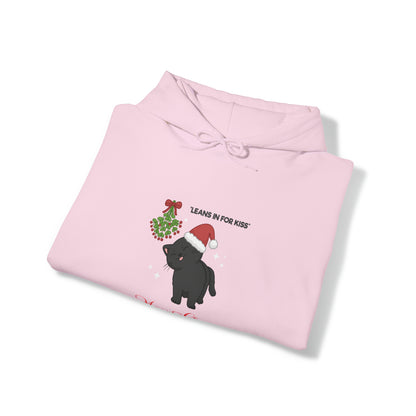 Unisex Mistletoe *Leans In For Kiss* Hoodie