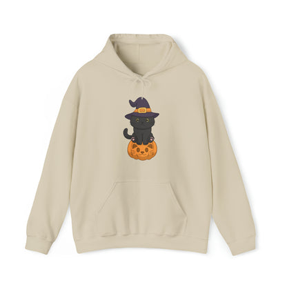 Unisex "Purrfectly Spooky Pumpkin" Hoodie