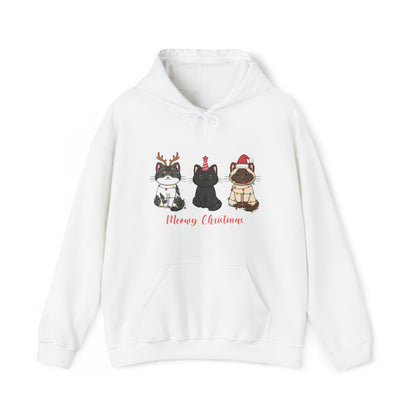 Unisex "Meowy Christmas" Hoodie