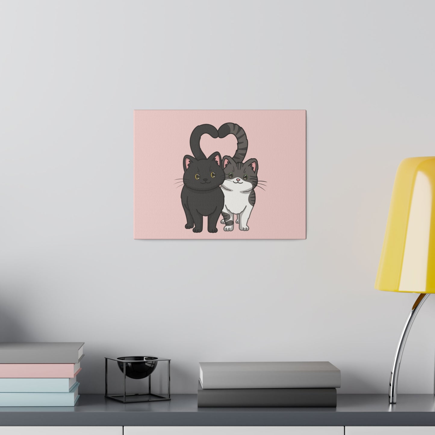 Matte "I <3 You" Canvas