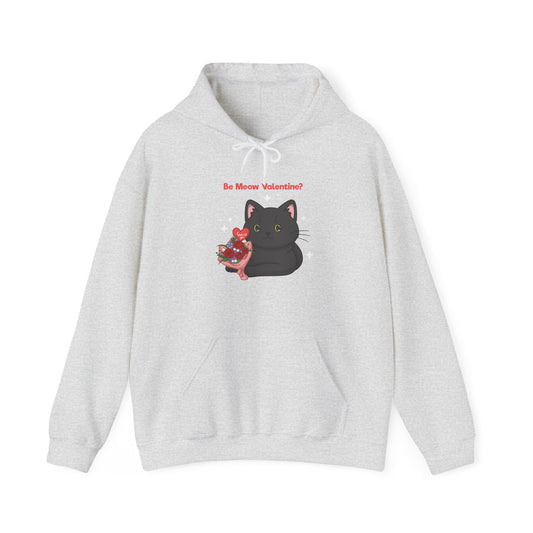 Unisex "Be Meow Valentine?" Hoodie