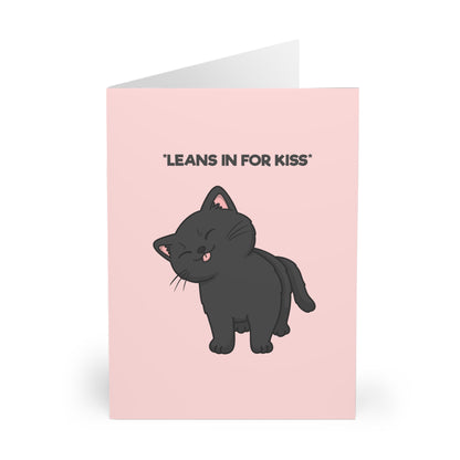 *Leans In For Kiss* Valentine Cards (5 Pack)